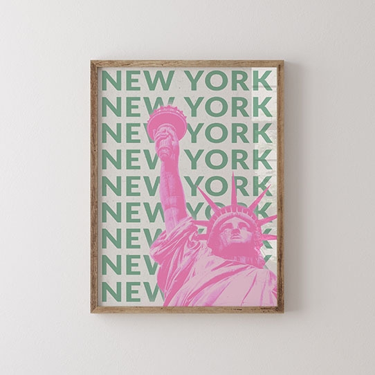 Poster, Oraș: New York, 21x30