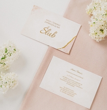 Invitație, Colecția Glamour