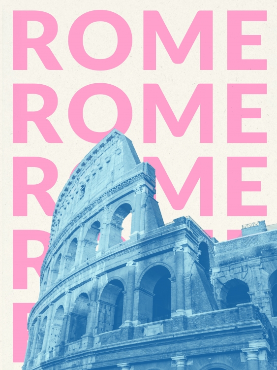 Poster, Oraș: Roma, 21x30