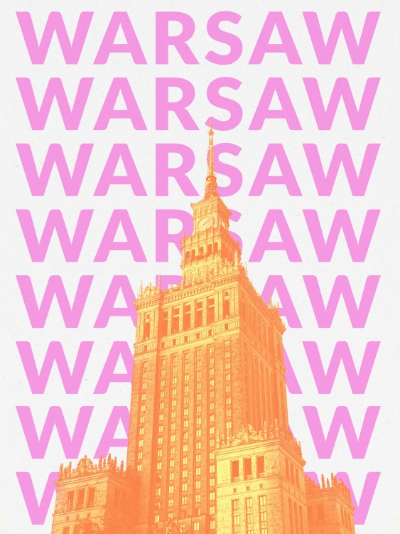 Poster, Oraș: Varșovia, 21x30