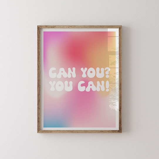 Poster, Tipografic: Poți, 30x40