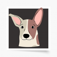 Poster, Câini: Jack Russell, 30x30 cm