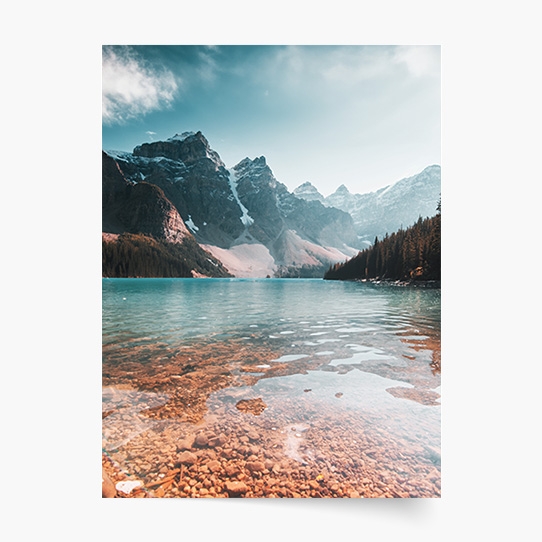 Poster, Munții Tatra: Apă, 21x30