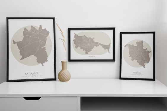 Poster, Orașe poloneze: Poznań, 21x30