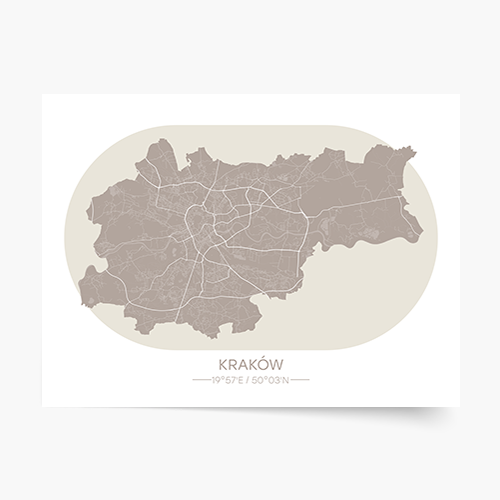 Poster, Orașe poloneze: Cracovia, 30x21