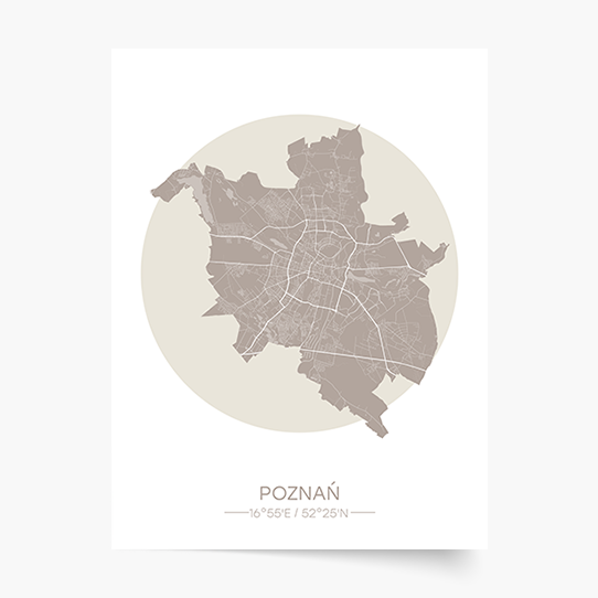 Poster, Orașe poloneze: Poznań, 21x30