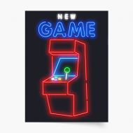 Poster, Gaming: New Game, 20x30 cm