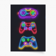 Poster, Gaming: Pads, 20x30 cm