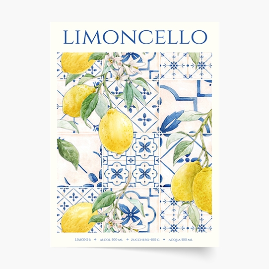 Poster, Limoncello, 21x30