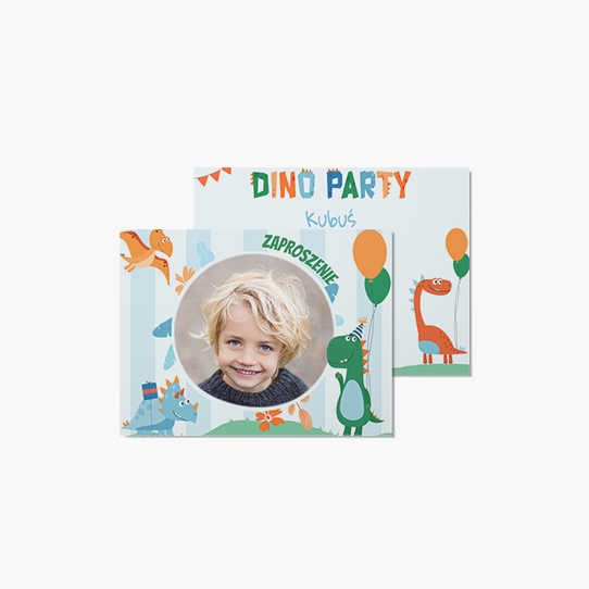 Invitație, Colecția de dinozauri