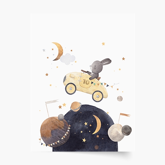 Poster, Noapte: Iepure, 21x30