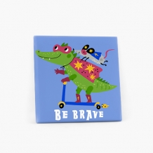 Tablou, Heroes - Be brave, 50x50 cm