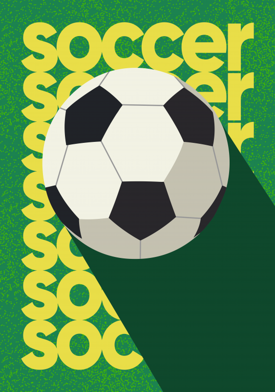 Tablou, Fotbal II, 20x30 cm