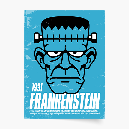 Poster, Groază: Frankenstein, 21x30