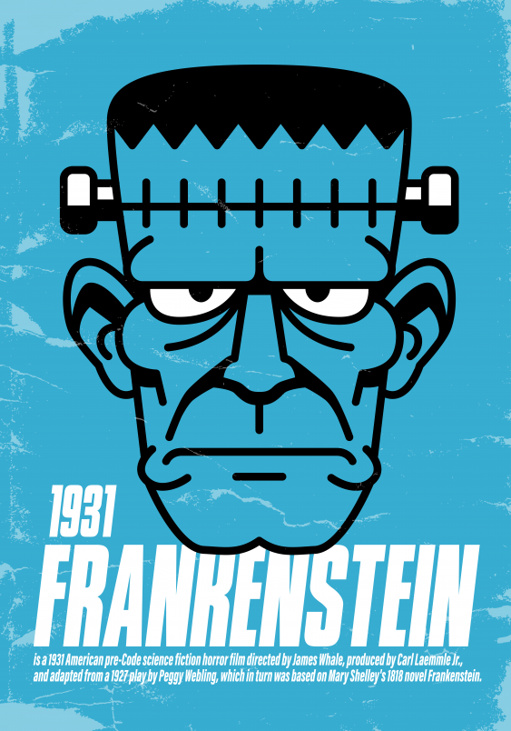 Poster, Groază: Frankenstein, 21x30