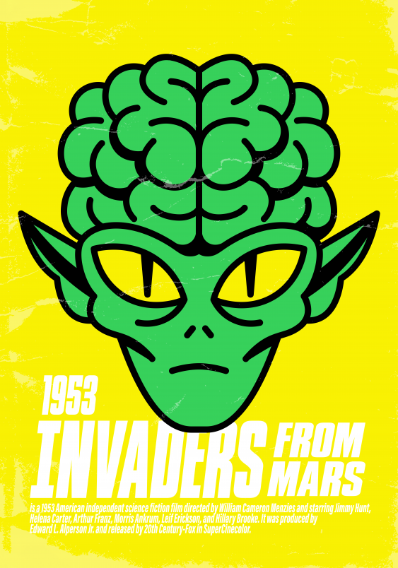 Poster, Horror: Invadatori de pe Marte, 21x30