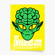 Poster, Horror: Invadatori de pe Marte, 20x30 cm