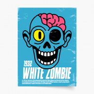 Poster, Horror: White Zombie, 20x30 cm