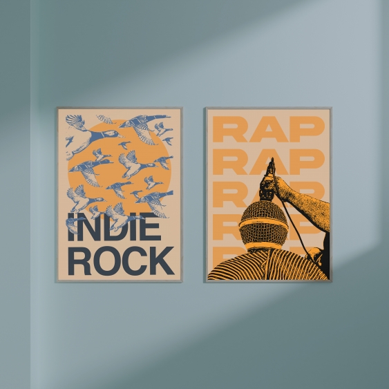 Poster, Muzică rap, 21x30
