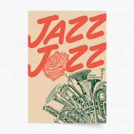 Poster, Muzică Jazz, 20x30 cm