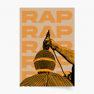 Poster, Muzică Rap, 20x30 cm