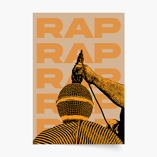 Poster, Muzică rap, 21x30