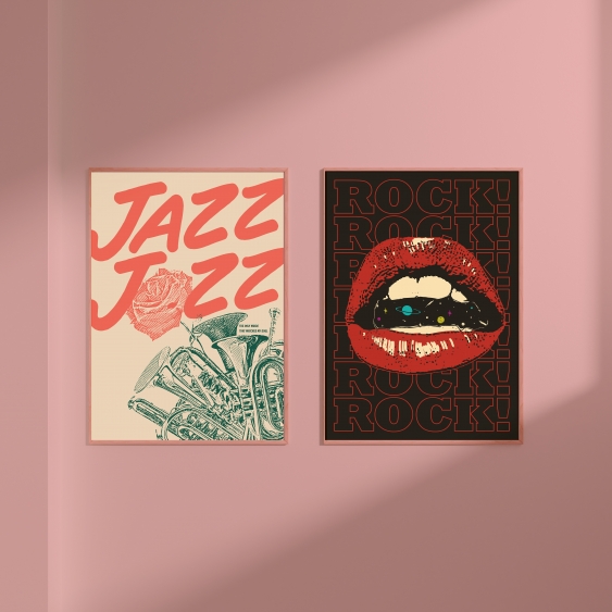 Poster, Muzică de jazz, 21x30