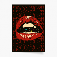 Poster, Muzică Rock, 20x30 cm