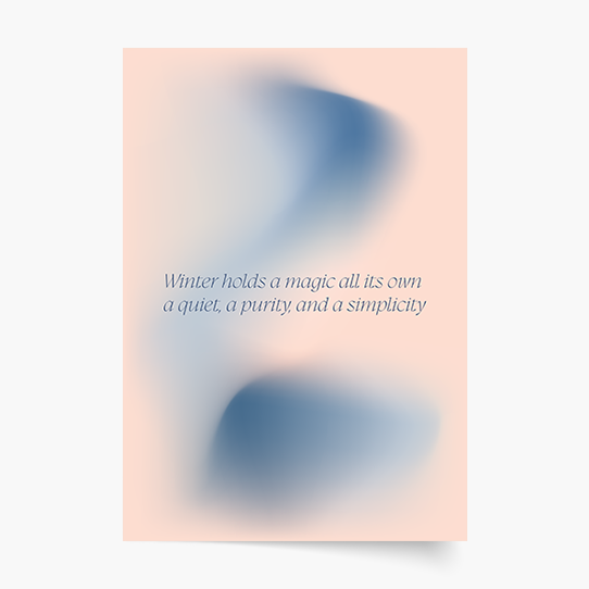 Poster, Iarnă: Magie, 30x40