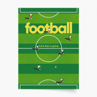 Poster, Fotbal: Game, 20x30 cm