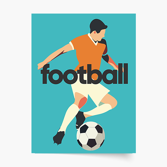 Poster, Fotbal: Gol, 21x30