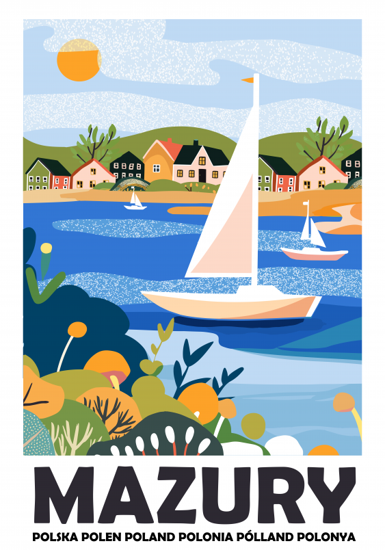 Poster, Regiuni: Masuria, 21x30