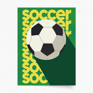 Poster, Fotbal: Fotbal, 20x30 cm