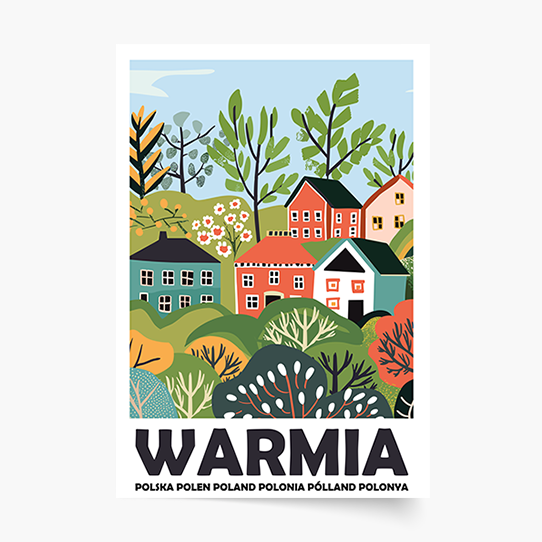Poster, Regiuni: Varmia, 21x30