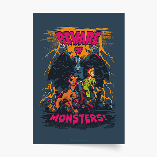 Poster, Scooby Doo: Dracula, 21x30