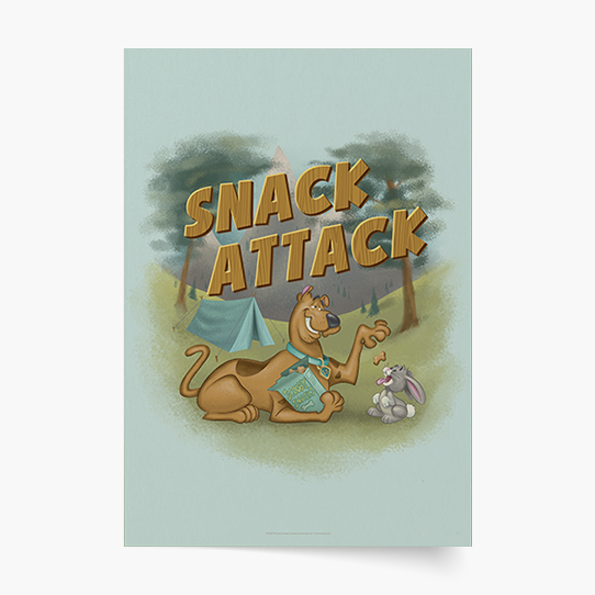 Poster, Scooby Doo: Atac cu gustări, 21x30