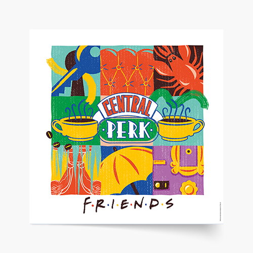 Poster, Prieteni: Central Perk, 30x30