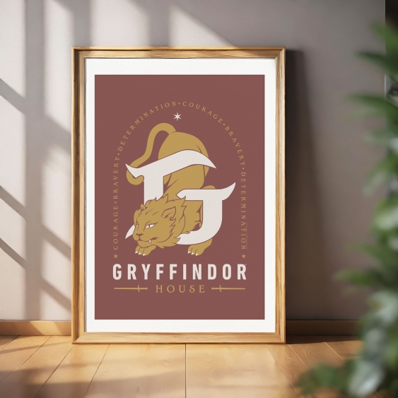 Poster, Harry Potter Domy: Cercetași, 30x40