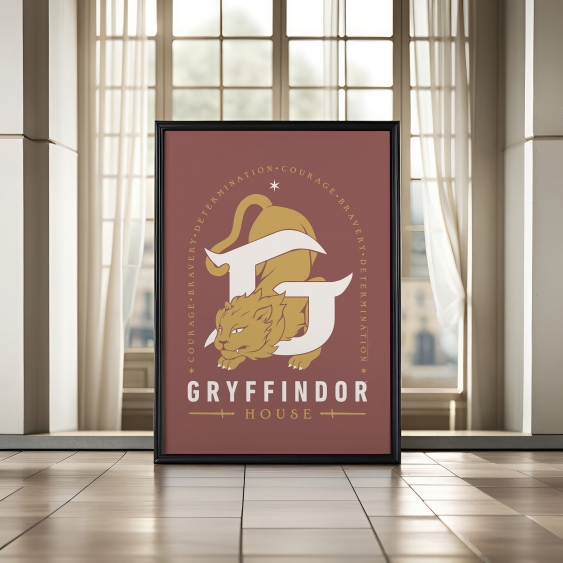 Poster, Harry Potter Domy: Cercetași, 30x40