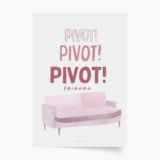 Poster, Prieteni: Pivot, 21x30