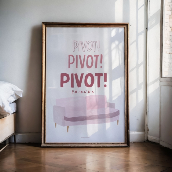 Poster, Prieteni: Pivot, 21x30