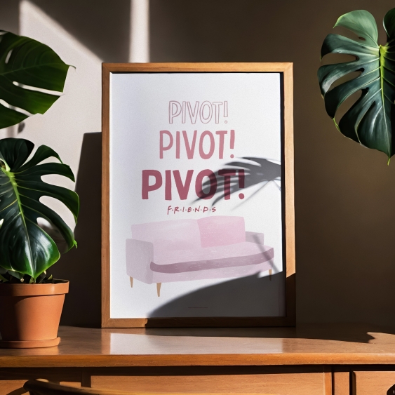 Poster, Prieteni: Pivot, 21x30