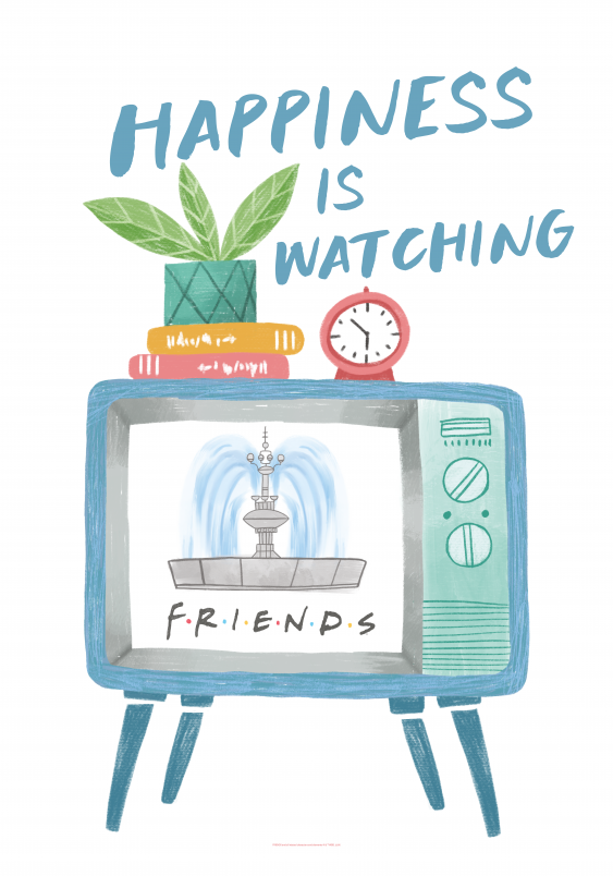 Poster, Prieteni: TV, 21x30