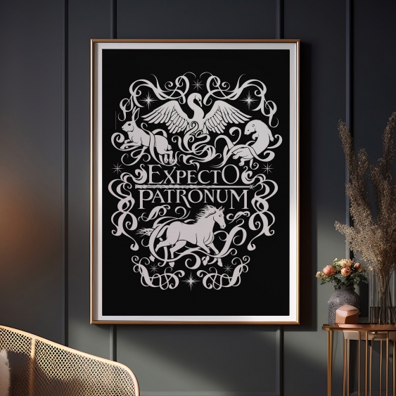 Poster, Harry Potter: Îl aștept pe Patronus, 40x60