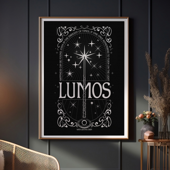 Poster, Harry Potter: Lumos, 30x40