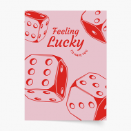 Poster, Girl: Lucky, 21x30 cm