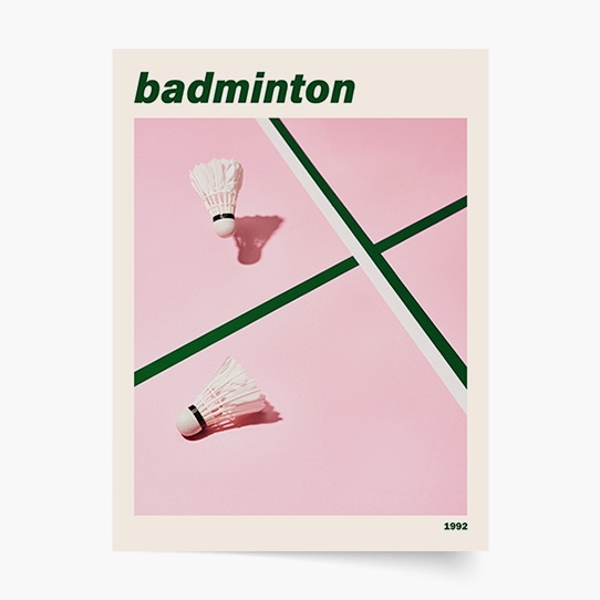 Poster, Sporturi: Badminton II, 21x30