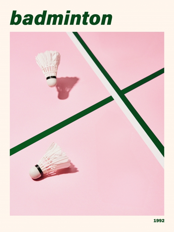 Poster, Sporturi: Badminton II, 21x30