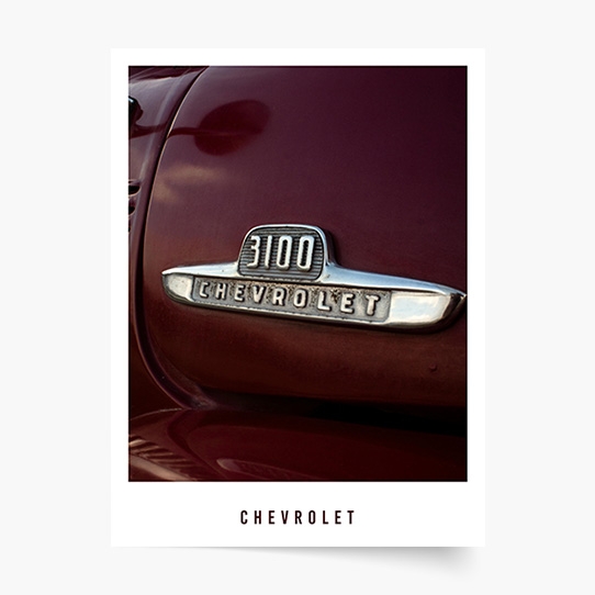 Poster, Mașini: Chevrolet, 21x30