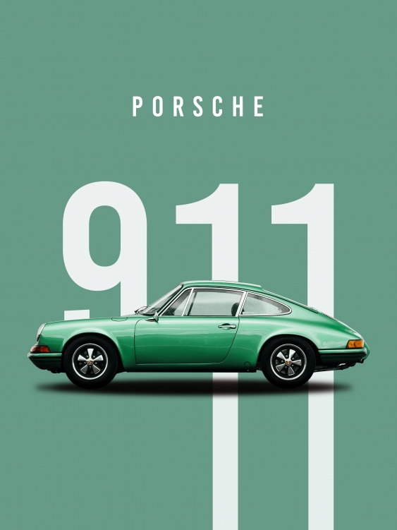 Poster, Mașini: Porsche 2, 21x30